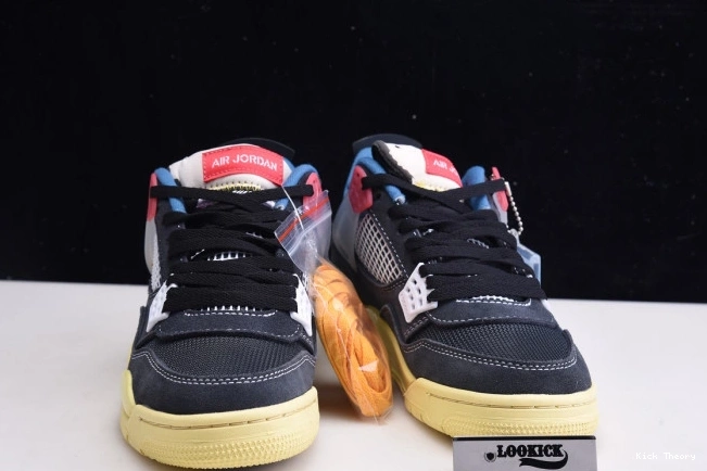 Kicked Out Shoe Store DC9533-001 UNION NOIR JORDAN AIR OFF RETRO 4 0703